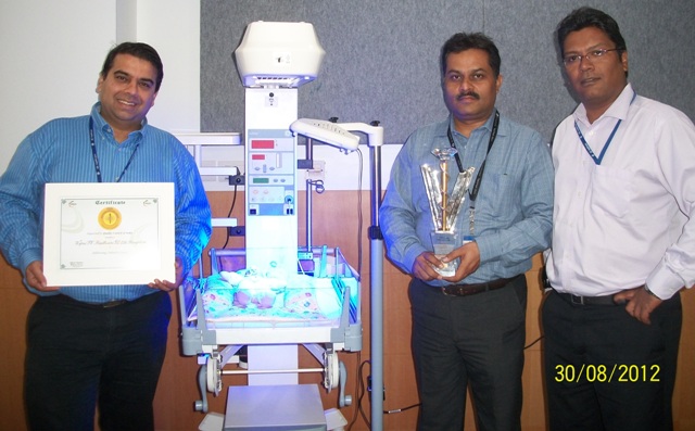 Lullaby LED Phototherapy System from GE Healthcare Wins FICCI Healthcare Excellence Award 2012