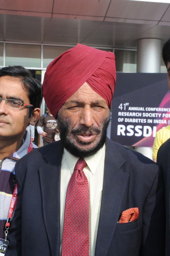Milkha Singh Lends Hand for the Cause of Diabetes