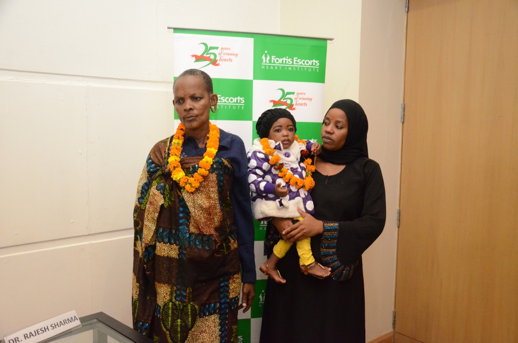Fortis Escorts Heart Institute heals African hearts