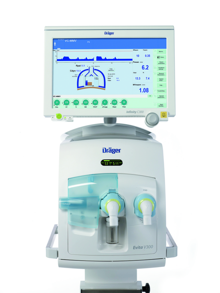 Evita V300 launched at CRITICARE 2014