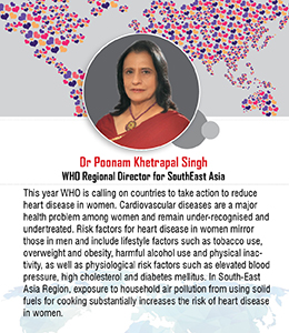 World Heart Day – Dr Poonam Khetrapal Singh