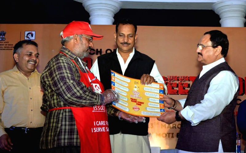 Health Minister J P Nadda launches project ‘Clean Street Food’