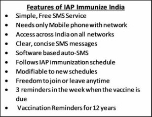 SMS-based vaccination reminder service 