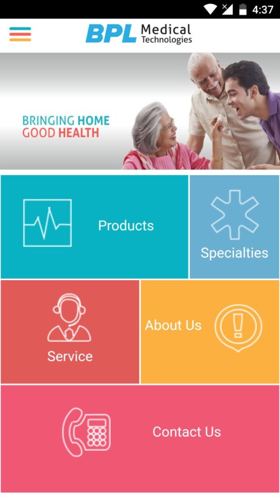 BPL Medical Technologies launches new mobile app