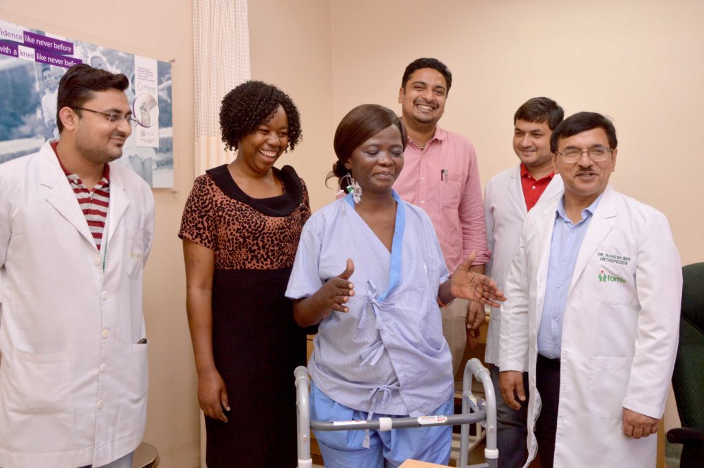 Hip replacement at Fortis Mohali brings India-Zimbabwe closer