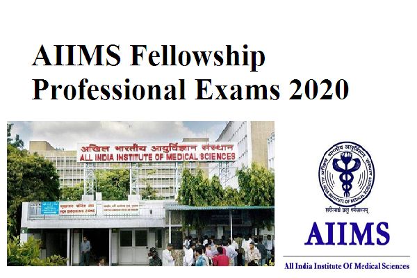 AIIMS issues notification on fee, admit card for UG, PG, and fellowship professional examinations