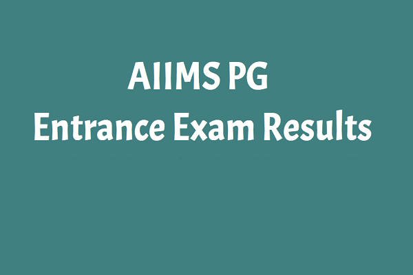 AIIMS to conduct PG 2020 exam from June 6; releases revised schedule