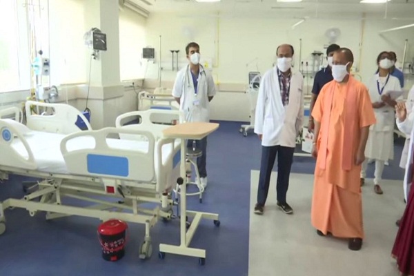 UP: CM inaugurates 160-bed Covid hospital in Gonda district