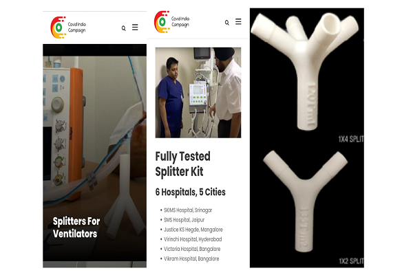 Covid India Campaign, Applied Materials join hands to design low-cost ventilator splitters