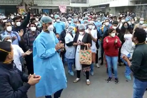 AIIMS nurses go on indefinite strike over salary, other issues