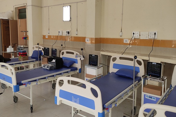 330 Critical Care Unit Beds added to 4 Government hospitals in Madhya Pradesh, Karnataka, Tamil Nadu and Telangana by YouWeCan Foundation in partnership with GiveIndia