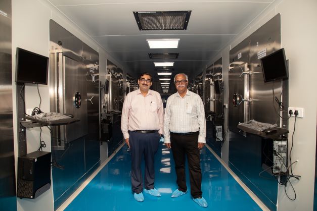 From left to right Dr. Chandrasekhar Nair, CTO & Co-Founder and Sriram Natarajan, CEO, Director and Co-Founder, Molbio Diagnostics