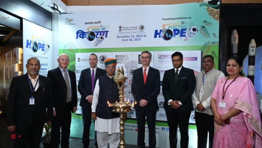 Exhibition on “Vaccines Injecting Hope” on at the National Science Center